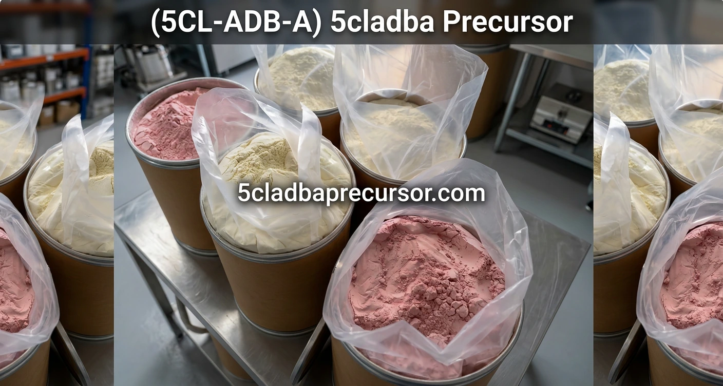 Complete 5cladba synthesis starter kit with precursors, reagents, and equipment | Chemical laboratory setup